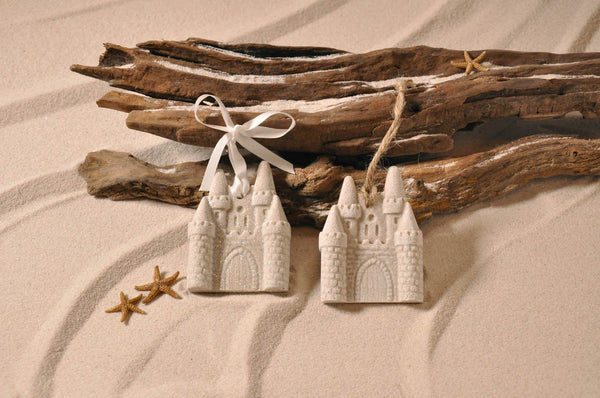 SAND ORNAMENT, CHRISTMAS TREE ORNAMENT, TROPICAL CHRISTMAS DECORATIONS, COASTAL ORNAMENT, SAND ORNAMENT, TROPICAL ORNAMENT, ARENOPHILE, SANTA, CHRISTMAS ORNAMENT, BEACH, SAND CASTLE
