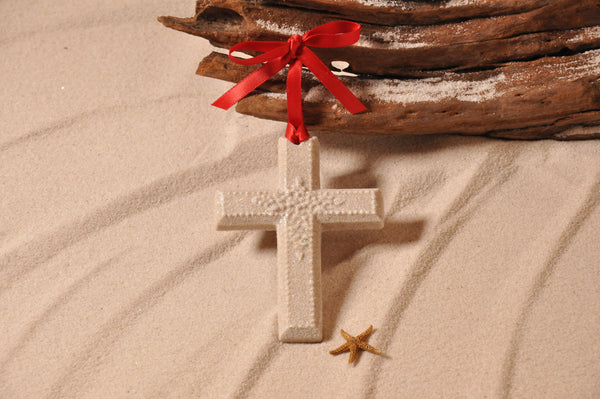 SAND ORNAMENT, CHRISTMAS TREE ORNAMENT, TROPICAL CHRISTMAS DECORATIONS, COASTAL ORNAMENT, SAND ORNAMENT, TROPICAL ORNAMENT, ARENOPHILE, SANTA, CHRISTMAS ORNAMENT, CHRISTMAS TREE, CROSS, EASTER