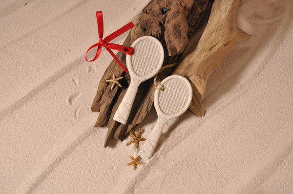 SAND ORNAMENT, CHRISTMAS TREE ORNAMENT, TROPICAL CHRISTMAS DECORATIONS, COASTAL ORNAMENT, SAND ORNAMENT, TROPICAL ORNAMENT, ARENOPHILE, TENNIS
