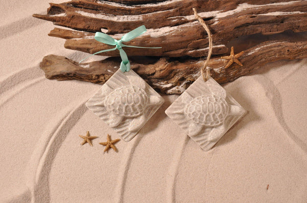 SAND ORNAMENT, CHRISTMAS TREE ORNAMENT, TROPICAL CHRISTMAS DECORATIONS, COASTAL ORNAMENT, SAND ORNAMENT, TROPICAL ORNAMENT, ARENOPHILE, HANO, SEA TURTLE, TURTLE