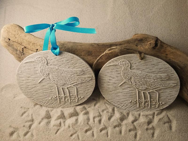 SAND ORNAMENT, CHRISTMAS TREE ORNAMENT, TROPICAL CHRISTMAS DECORATIONS, COASTAL ORNAMENT, SAND ORNAMENT, TROPICAL ORNAMENT, ARENOPHILE, SANTA, CHRISTMAS ORNAMENT, BEACH BIRD, SANDPIPER