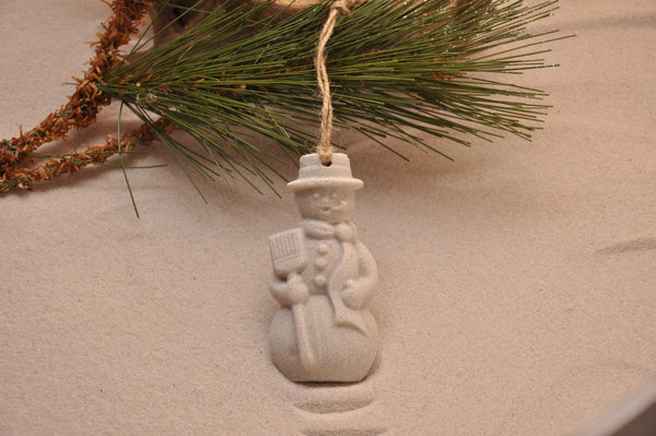 SAND ORNAMENT, CHRISTMAS TREE ORNAMENT, TROPICAL CHRISTMAS DECORATIONS, COASTAL ORNAMENT, SAND ORNAMENT, TROPICAL ORNAMENT, ARENOPHILE, SANTA, CHRISTMAS ORNAMENT, SNOWMAN