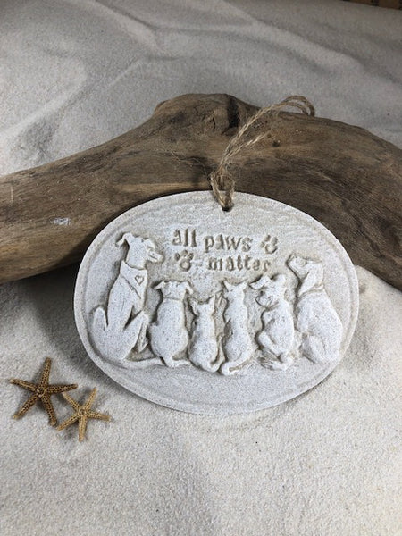 All Pets Matter Sand Ornament