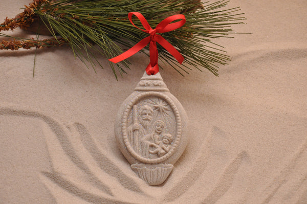 SAND ORNAMENT, CHRISTMAS TREE ORNAMENT, TROPICAL CHRISTMAS DECORATIONS, COASTAL ORNAMENT, SAND ORNAMENT, TROPICAL ORNAMENT, ARENOPHILE, SANTA, CHRISTMAS ORNAMENT, NATIVITY