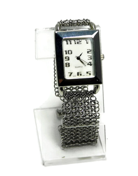 Stainless Steel European 4 in 1 Chainmaille Watch