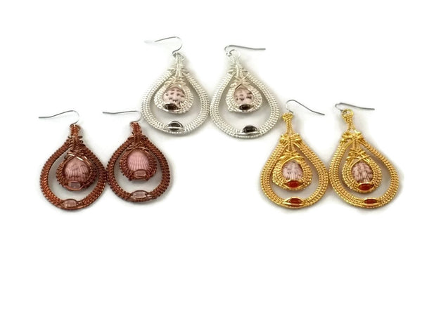 double drop earrings group ocean jewelry sanibel jewelry sanibel island jewelry captiva jewelry captiva island jewelry island jewelry ocean inspired jewelry copper jewelry
