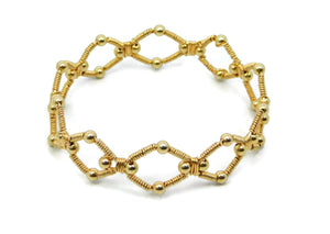 14kt Gold Fill Multi Profile Bangle Bracelet