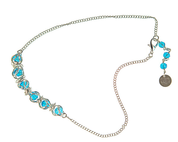 Swarovski Captured Crystal and Sterling Silver or 14kt Gold Fill Earrings, Necklace or Bracelet
