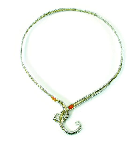 neckwire cold fusion jewelry handmade silver jewelry sterling silver jewelry artisan jewelry one of a kind jewelry unique jewelry