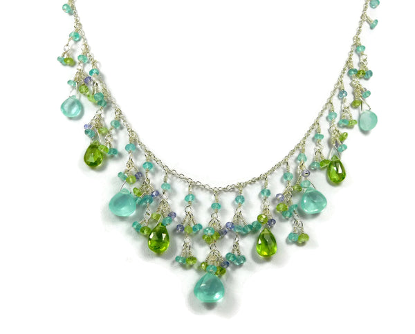 Bright Water Necklace Sandy Jones