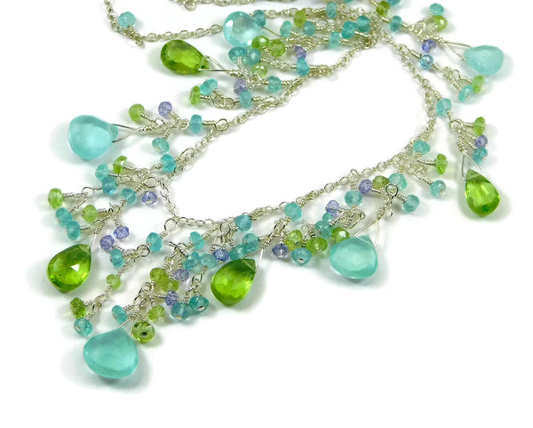 Bright Water Necklace