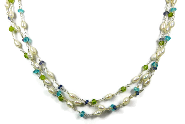 Whitecaps Necklace Sandy Jones