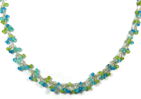 apatite peridot Smooth Sailing Necklace Sandy Jones