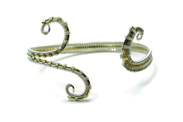 wire wrap bracelet handmade silver jewelry sterling silver jewelry artisan jewelry handmade gemstone jewelry one of a kind jewelry wrap bracelet unique jewelry