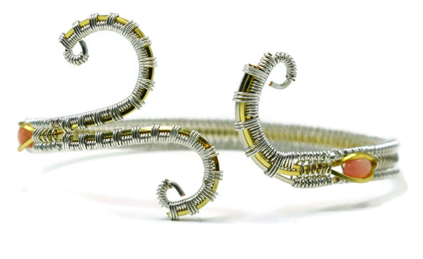 wire wrap bracelet handmade silver jewelry sterling silver jewelry artisan jewelry handmade gemstone jewelry one of a kind jewelry wrap bracelet unique jewelry