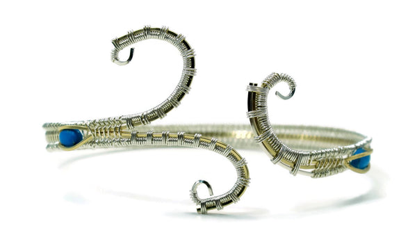 wire wrap bracelet handmade silver jewelry sterling silver jewelry artisan jewelry handmade gemstone jewelry one of a kind jewelry wrap bracelet unique jewelry