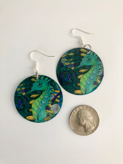 "Seahorse" Earrings