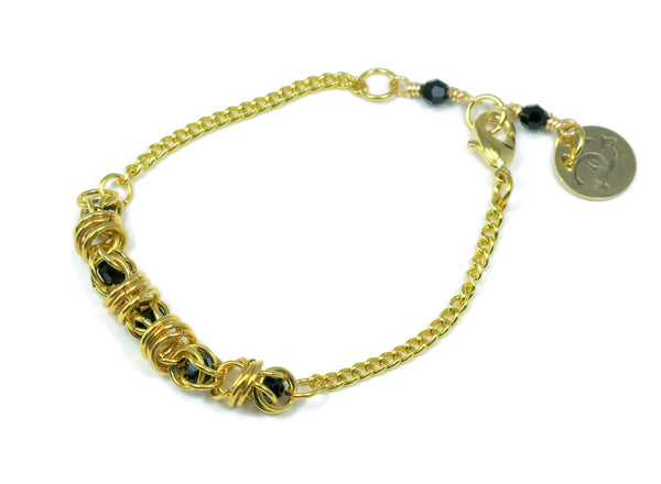 Swarovski Captured Crystal and Sterling Silver or 14kt Gold Fill Earrings, Necklace or Bracelet