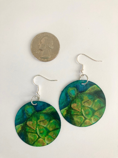 "Turtle Love" Earrings