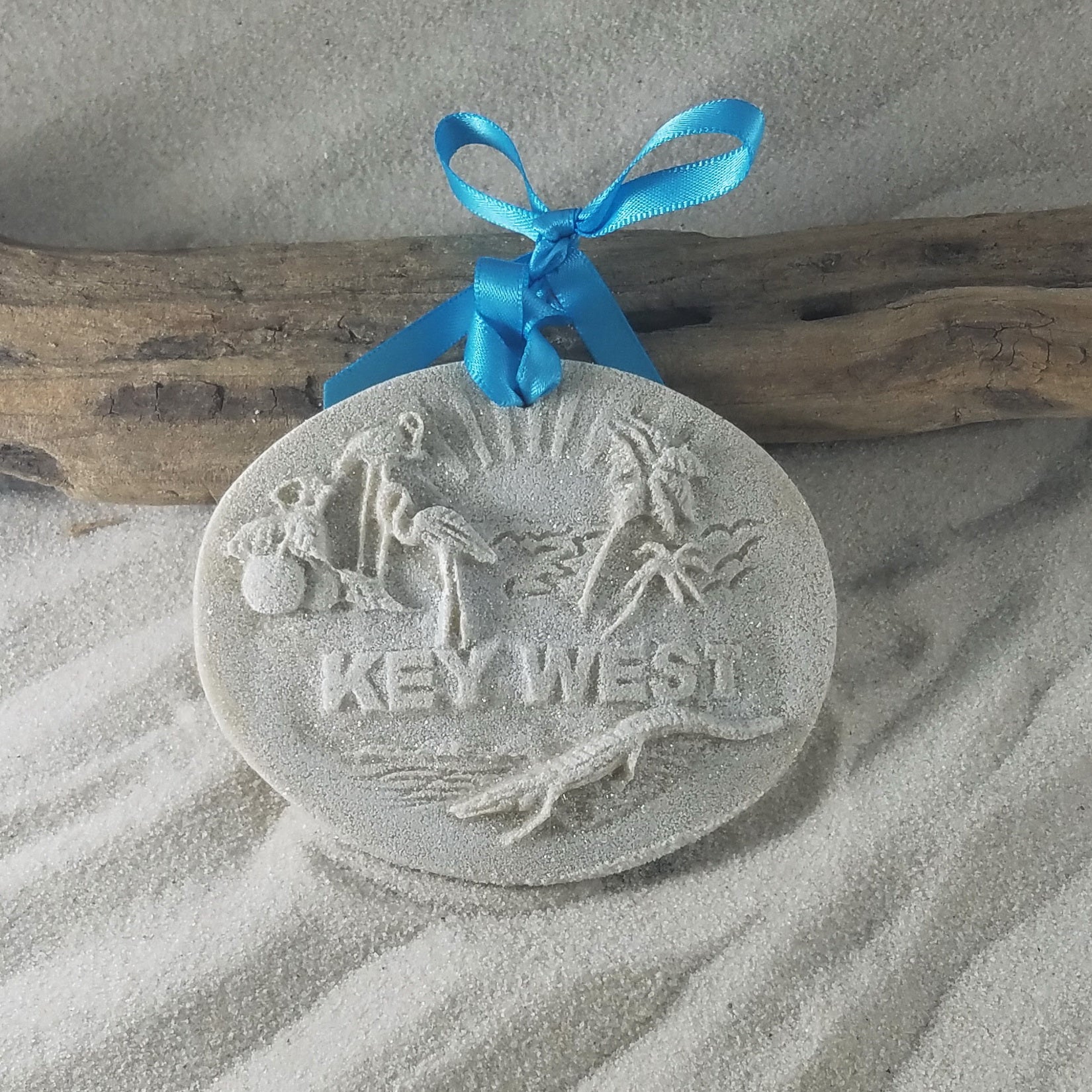 Key West Memories Sand Ornament