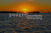 Caloosa Sunset Photographic Art Jeanne Schwerkoske