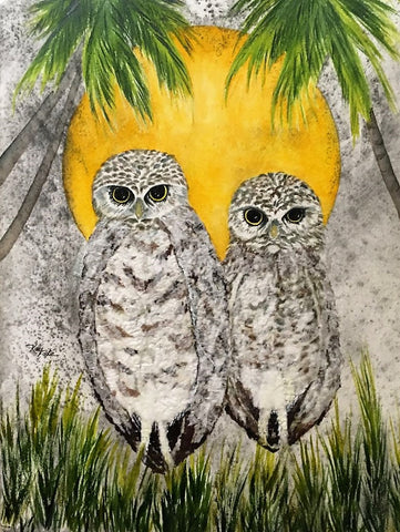 Matted Mixed Media Prints