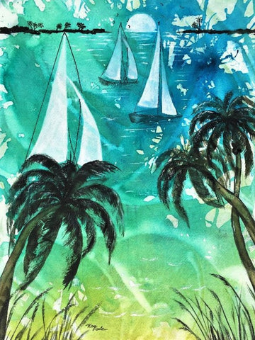 Matted Watercolor Print