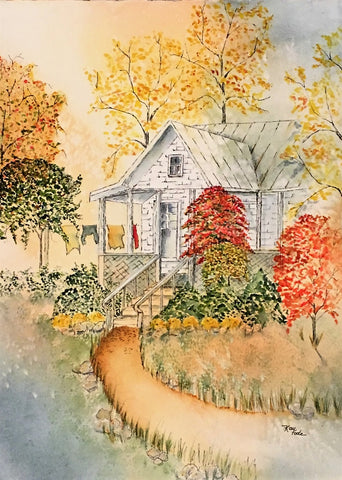 Matted Watercolor Prints